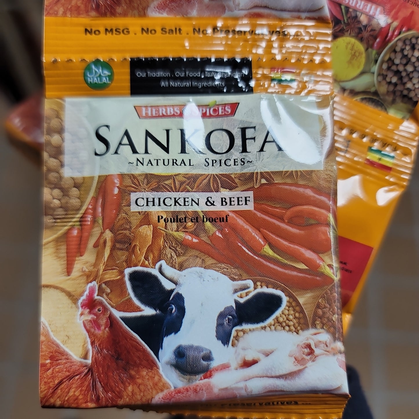 Sankofa Spice chicken & beef 5g