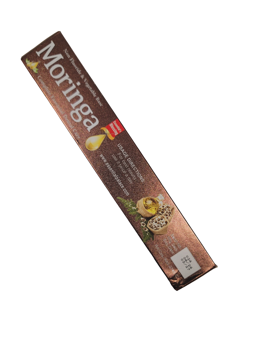 Essential Moringa toothpaste 6.05oz Organic Flouride free